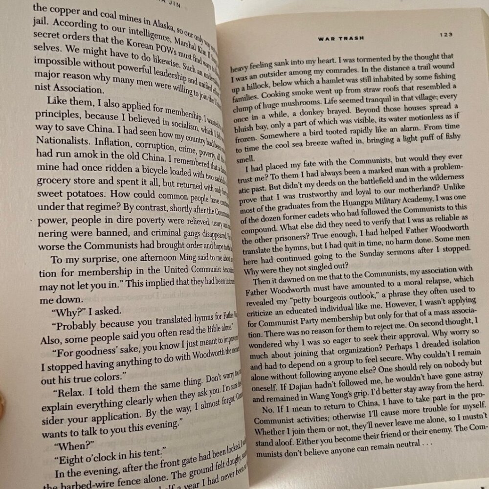 Novel "War Trash" by HA Jin- Softcover - Picture 10 of 13